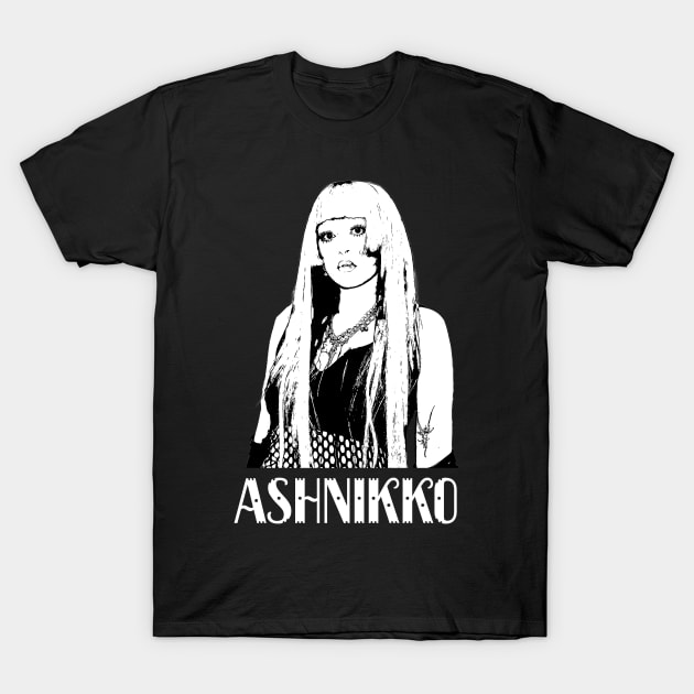 Retro Ashnikko style Classic 80s T-Shirt by Hand And Finger